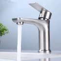 5.0 in Basin Mixer w-o pop-up Bisman-BMLF 002 SS