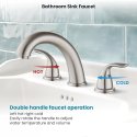 7 in Impression Series Widespread Basin Mixer Ez-Flo-10192