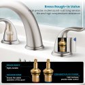 7 in Impression Series Widespread Basin Mixer Ez-Flo-10192