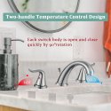 7 in Impression Series Widespread Basin Mixer Ez-Flo-10193