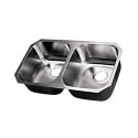 8 X 18 X 31.25 in. Single Bowl Stainless Steel Undermount Kitchen Sink Browns-BRUE208