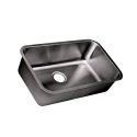 9 X 30 X 18 in. Single Bowl UM Stainless Steel Kitchen Sink Bisman-BMUS401