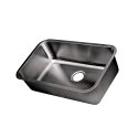 9 X 30 X 18 in. Single Bowl UM Stainless Steel Kitchen Sink Bisman-BMUS401