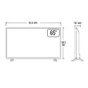 65 in. Smart TV JVC-LT-65KB538-548