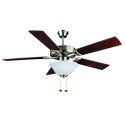52 in Ceiling Fan with Dome Light Windy-WCF-5251-W